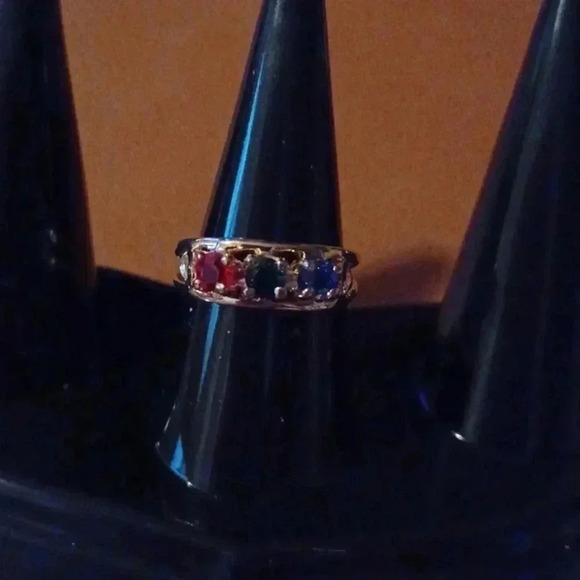 💙🌹Gold-plated Mother's ring. yellow - Picture 9 of 10